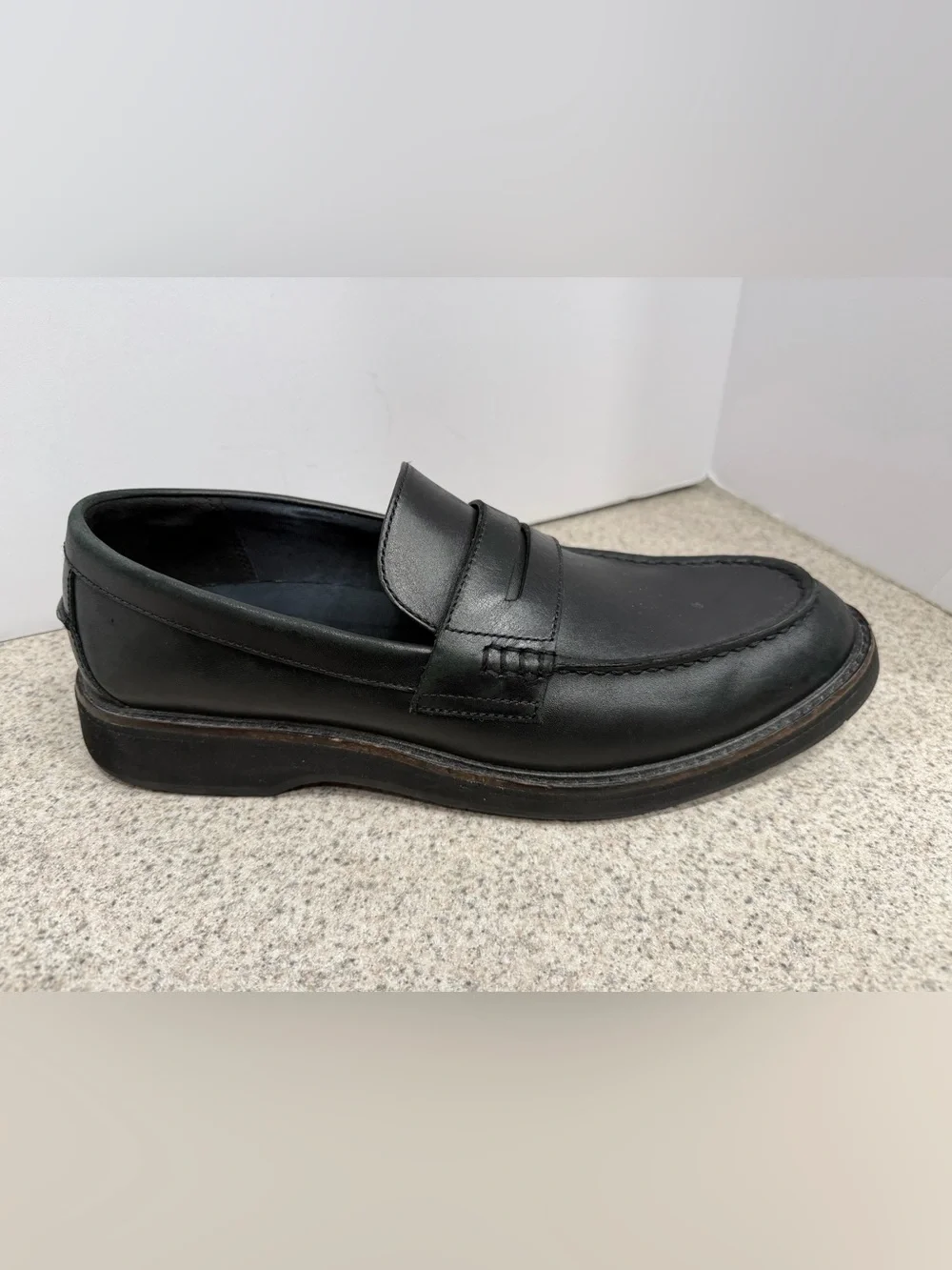 COLE HAAN Osborn Grand Leather Penny Loafer Black C36157 Men's Size 10M